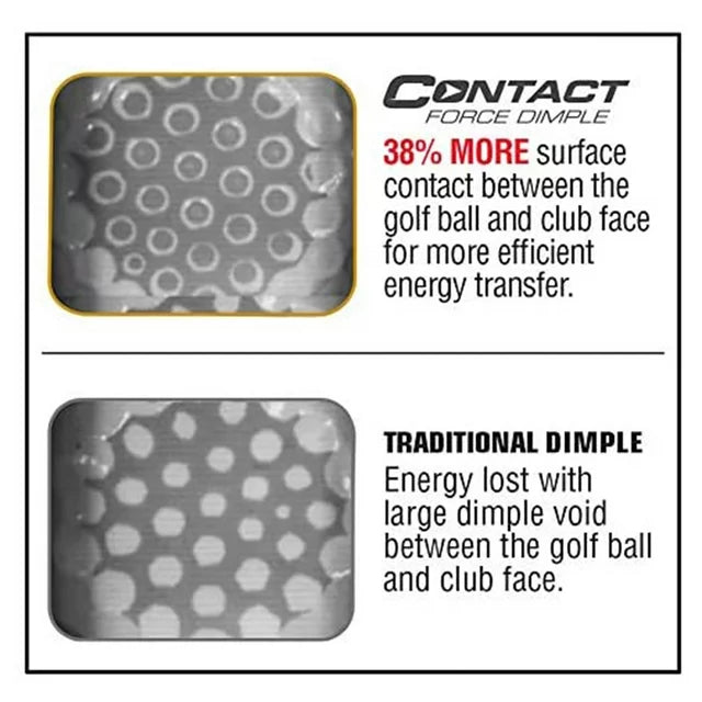 Bridgestone e12 CONTACT Golf Balls, White, 12 Pack