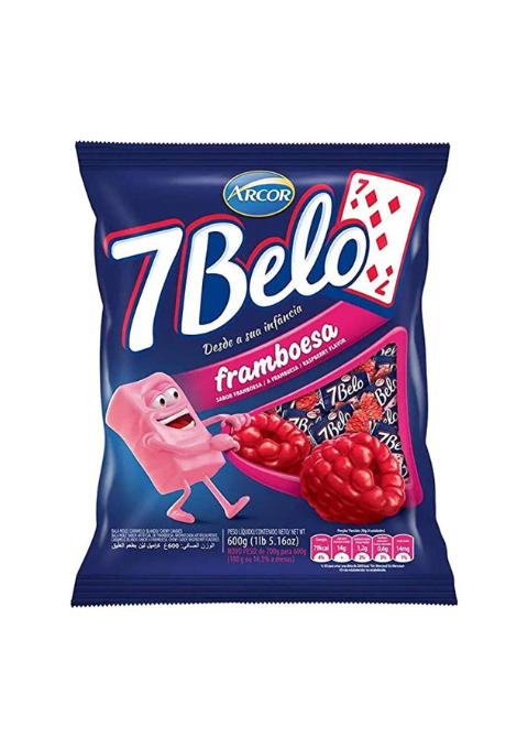 7 Belo Bala de Framboesa 500g