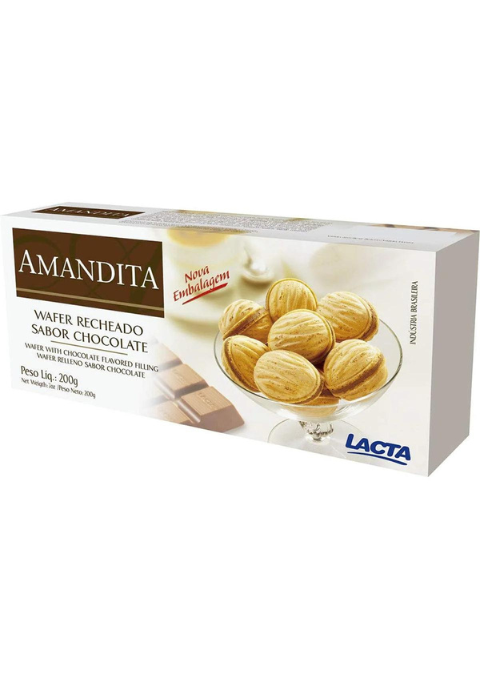 Amandita Wafer chocolate Lacta  7.05oz / 200g