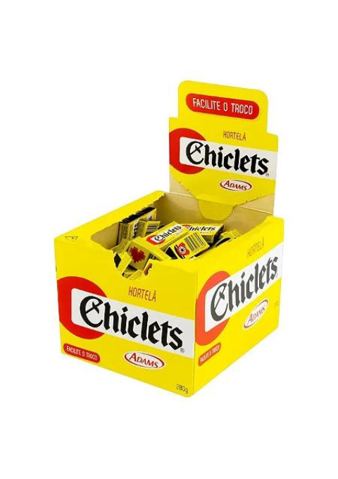 Chiclets Adams amarelo 280g