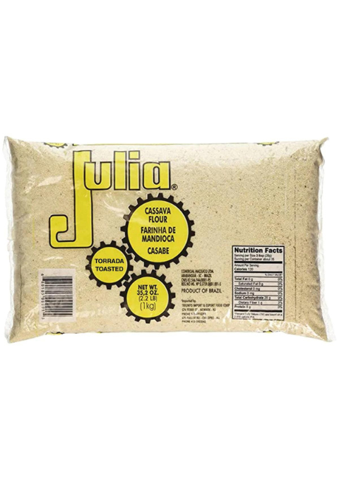 Julia Farinha de Mandioca Torrada  2.2lb / 1Kg