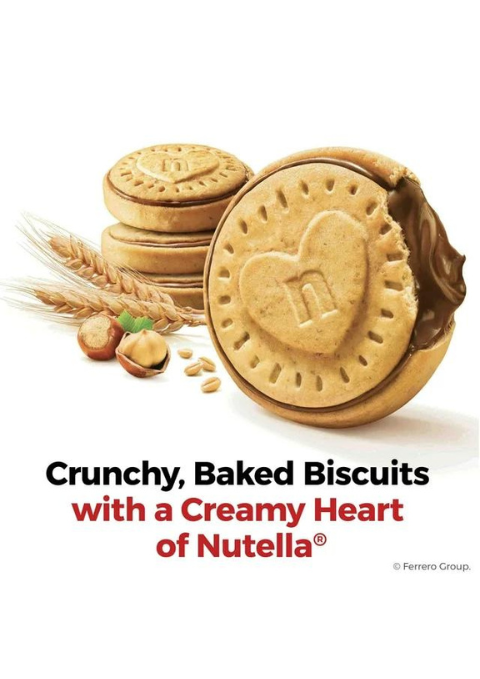 Nutella Biscuits, Sandwich Cookies, 20-Count Bag 9.7oz / 276g