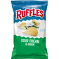 Ruffles Potato Chips Sour Cream & Onion 8oz