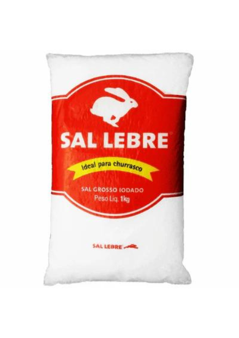 Sal Grosso Lebre Iodado 1Kg