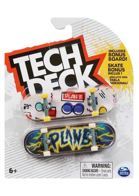 Tech Deck Santa Cruz 2-Pack Fingerboard Skateboard