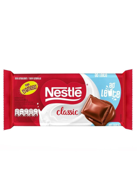 Nestle Classic Chocolate ao Leite 80g