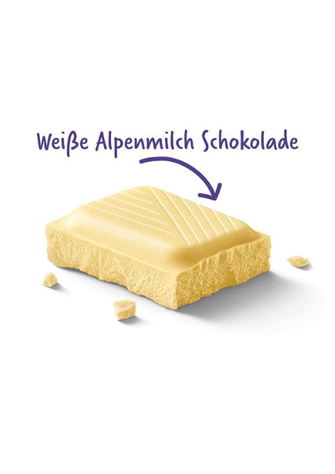 Milka White Chocolate 100g