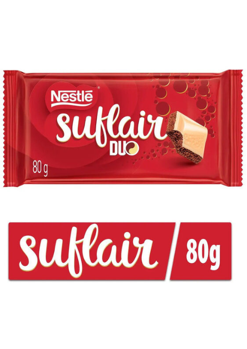 Nestle  Chocolate Suflair Duo 80g